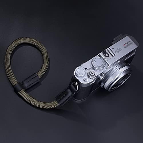 VKO Camera Lanyard,Camera Wrist Strap,Rope Camera Strap Wrist for DSLR SLR Mirrorless Cameras Hand Strap Green
