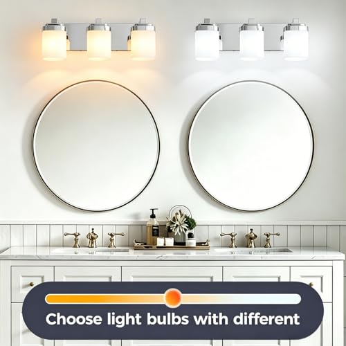 Guliaofo Modern Vanity Lights for Bathroom, Farmhouse Lighting Fixtures by Guliaofo - Used condition - Image 8