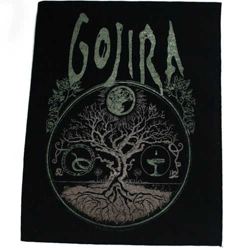GOJIRA Écusson à coudre pour le dos # 4 Tree of Life 36 x 29 cm