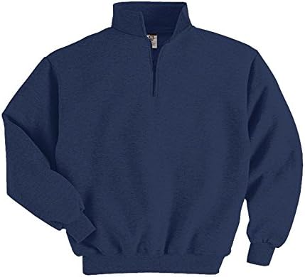 Jerzees 9.5 oz. 50/50 Super Sweats Fleece Quarter-Zip Pullover (4528)