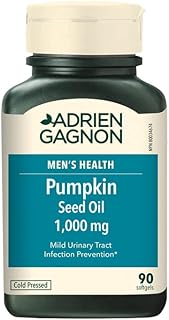 Adrien Gagnon - Pumpkin Seed Oil, Bladder & Prostate Support, 1000 mg, 90 softgels