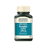 ADRIEN GAGNON - Pumpkin Seed Oil 1000mg - Prostate Supplements for Men - Cold Pressed Pumpkin Capsules - Support Healthy Bladder and Unirany Tract - Non GMO Formula - 90 SoftGels
