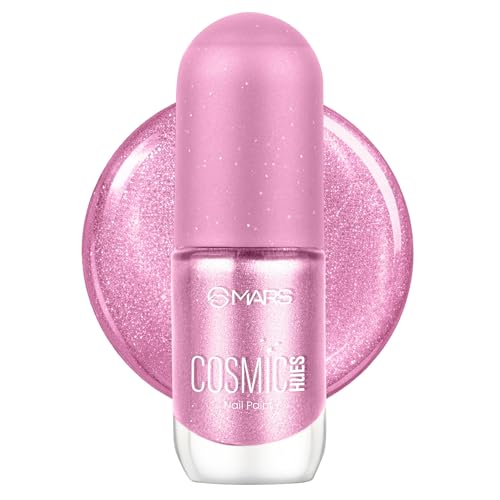 Image of MARS Cosmic Hue Nail Paint (10.0 ml) (71-CHORME) | Intense Color | Ultra-Glossy Shine | Long-Lasting & Chip-Resistant | Non-Sticky | Quick-Drying Formula