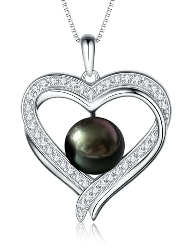 Collier en perles noires de Tahiti : cadeau de Noël et fête des mères mémorable pour elle