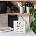 KFXHANGD Funny Bunny Wooden Box Sign Desk Decor, Guess What Bunny Butt Decorative Signs for Bedroom Living Room, Easter Bunny Rabbit Home Shelf Desk Decor, Bunny Lover Gifts 5x5 Inch
