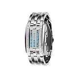 binäre armbanduhr damen ★Einfach zu Bedienen★: Die Uhr ist durch die Anweisungen leicht zu kontrollieren, Es ist auch ein schönes Geschenk und Eine Verzierung.