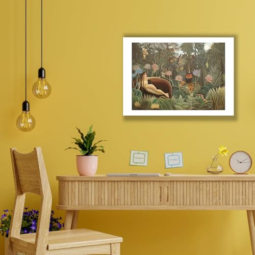 Impression d'art mate Henri Rousseau The Dream 1910 - Spiffing Prints Medium - 2