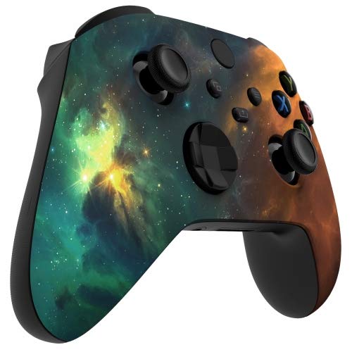 Image of MODDEDZONE Custom Wireless UNMODDED Controller for Xbox One S /X and PC - Exclusive and Unique Designs - The Perfect Gaming Gift for Enthusiasts Starry Sky Yellow