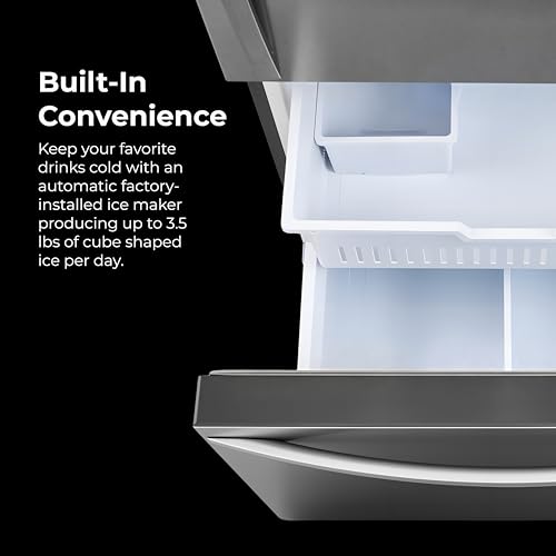 Kenmore 31" Bottom Freezer Refrigerator - Ice Maker, Adjustable Shelving, Crispers Drawers, LED Lighting, ENERGY STAR Certified, 22.3 cu. ft. Capacity, Fingerprint Resistant Stainless Steel - Image 6