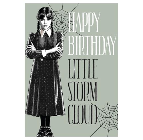 WEDNESDAY Birthday Card Happy Birthday Little Storm Cloud