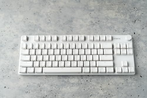 STREAK80 LP Tastiera Gaming TKL Pro Meccanica Bianca a basso profilo, Interruttori di Velocità con Corsa Breve dei Tasti, LED RGB Copritasti PBT, Schiuma PORON Silenziosa, Layout ANSI US QWERTY - Tastiera gaming - Immagine 1