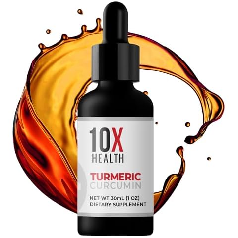 10X Health Turmeric Curcumin Supplement Cover