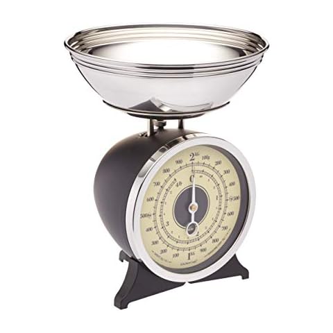 KitchenCraft Classic Mechanical Kitchen Scales with Bowl Cover