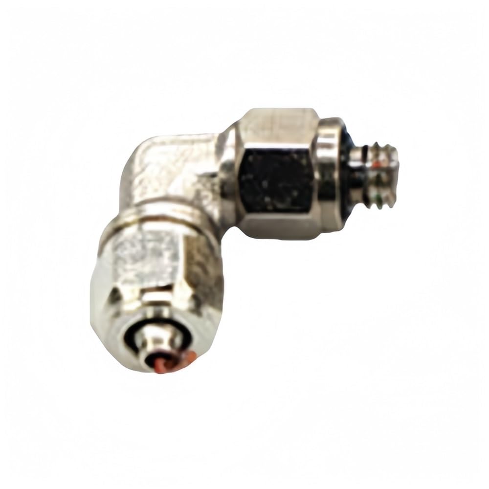 Pipe Hose Connector Pneumatic Connector Elbow Quick Thread Fitting, Male BSP Hose Tightening 1 piece(PL4-M5)