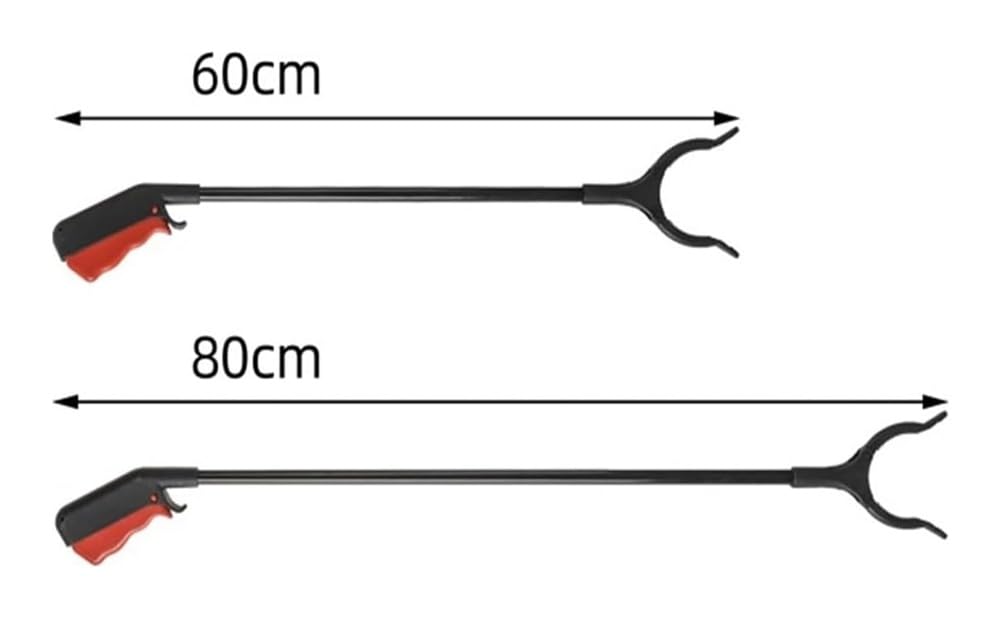 Pinza telescopica, Pinza raccogli Oggetti, Attrezzo Multifunzionale per afferrare Oggetti, per Raccogliere Oggetti(60cm)