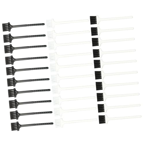 Homoyoyo 30pièces Nettoyage et Entretien Automobile Nettoyage des Lentilles Aération de Voiture Plumeau pour Aération Nettoyant pour Climatiseur de Voiture Petite Brosse