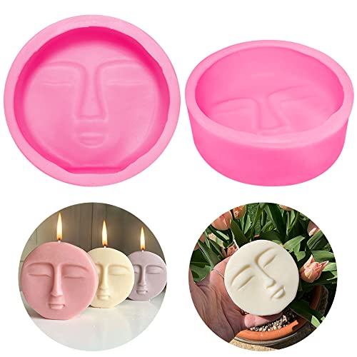 3D grand sourire visage bougie Silicone moule cire aromathérapie savon moules cristal bijoux faisant des moules pour la maison ornements décoration fait main cadeau artisanat bricolage Cover
