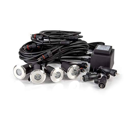 Image of ellumiere Deck Lighting - Electric Garden Lights - Plug n Play System - Starter Kit