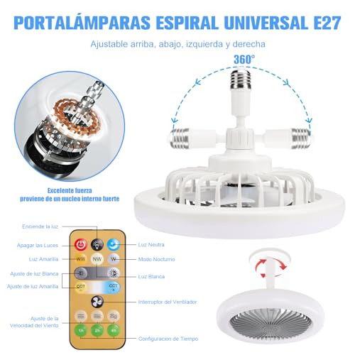 Listado y reviews de Ventiladores de Techo para salon al mejor precio. 15 Imagen adicional