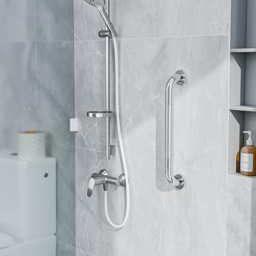 image for FANHAO 2 Pack Shower Grab Bar, 16 Inch Stainless Steel Bathroom Grab B