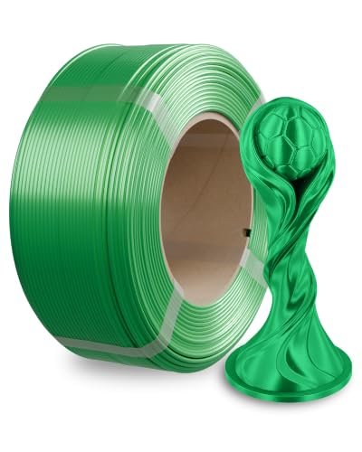 Image of Polymaker Panchroma Silk PLA Filament Refill 1.75mm 1kg, Green