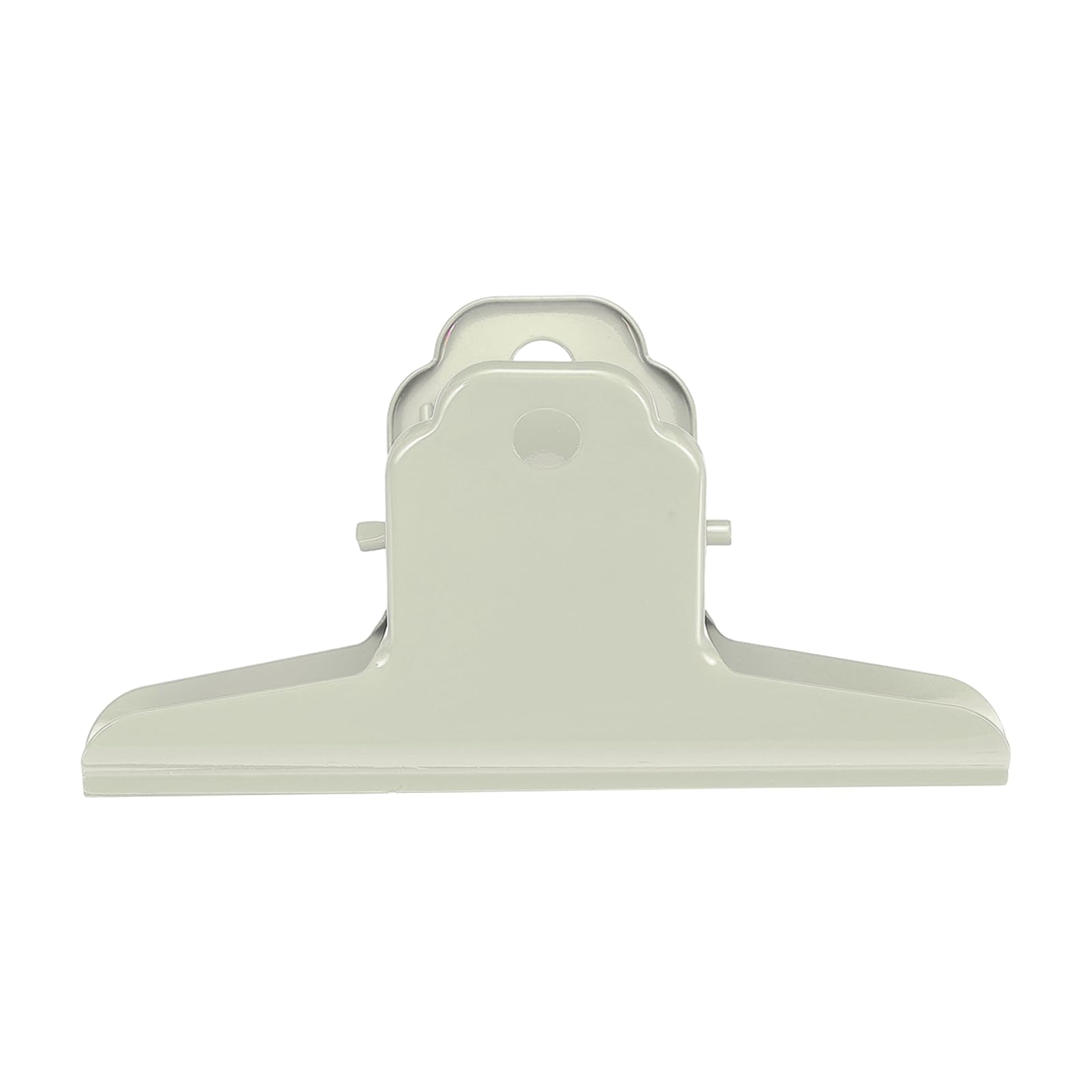 PATIKIL Extra Large Binder Clips, 3.9" Metal Chip Clips Paper Clamps Hinge Clamp for DIY Crafts, Paintings, Drawings, Photos, Snacks, Foods Home Office Supplies, Light Beige