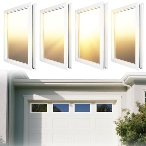 Kerty 4 Pack Garage Door Windows