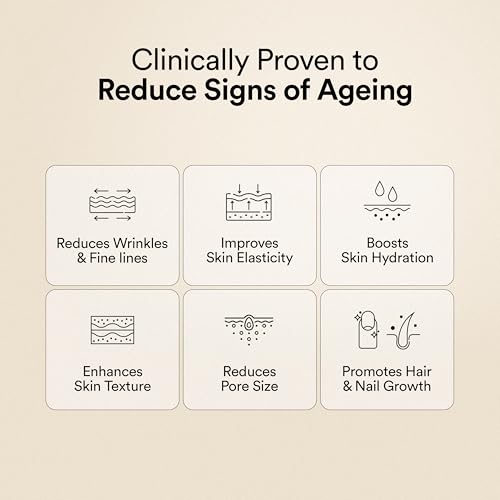 Image of Wellbeing Nutrition Vegan Pro Collagen | Gotu kola, Ginseng, Vitamin C & E | Boosts Collagen Production | Improves Skin Hydration, Texture | Unflavored