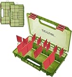 Goture Verdickte Köderbox Angeln 3600 - Transparente Angelbox mit Messlineal, Verstellbaren Trennwänden & Rutschfesten Doppelverschlüssen für Angelzubehör | Ergonomischer Griff (Option)