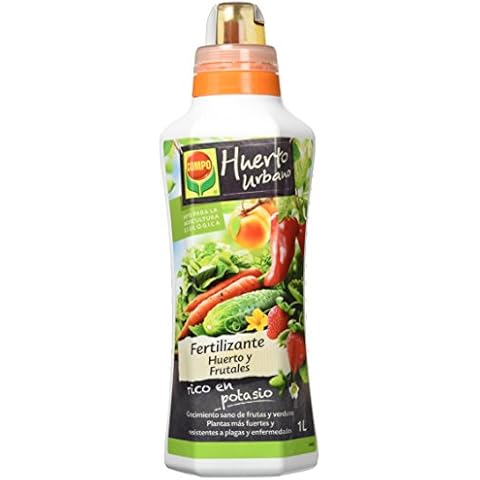 COMPO Fertilizante para todo tipo de frutas y verduras, Fertilizante líquido natural Cover
