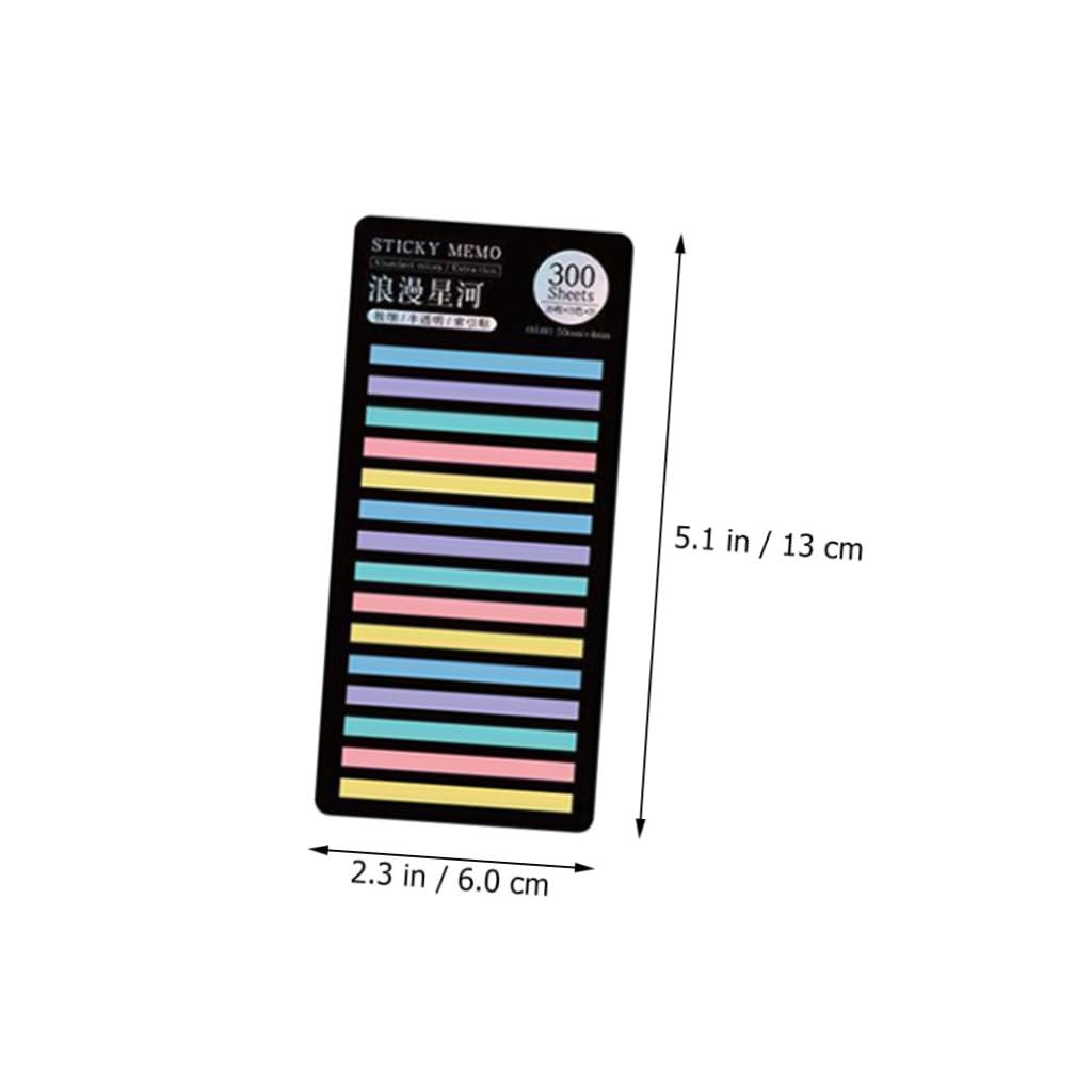 ARTIBETTER 30 Sets Aufkleber Selbstklebend Süße Notizen Anmerkungen Pastellblock Seitenmarkierungsetikett Süßes Briefpapier Farbig Klebriger Stil Selbstklebend Geformt