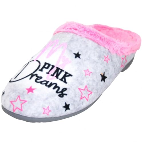 Chaussures de salon pour filles VulcaBicha 1289 My Pink Dream rose