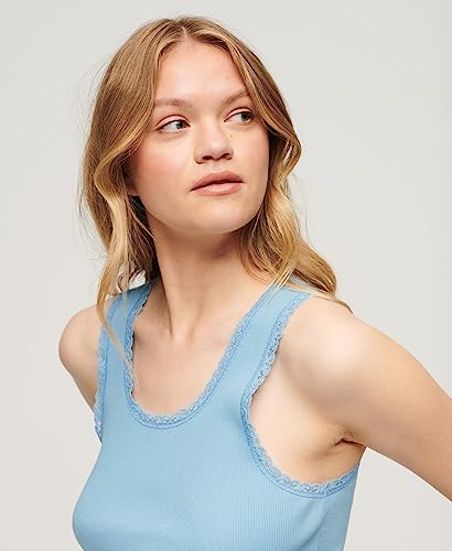 Debardeur Superdry Haut débardeur à bordure en dentelle EU / - vue 3