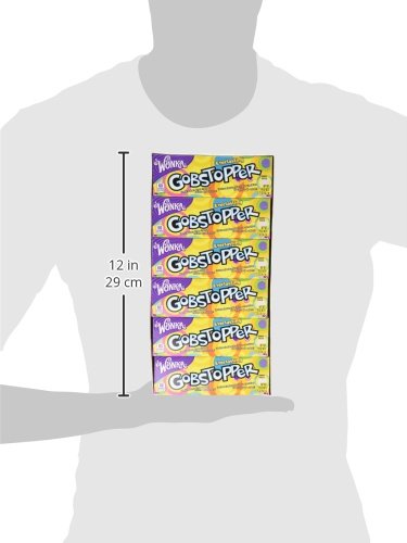 Everlasting Gobstopper Candy, Willy Wonka Jawbreaker Candy, 1.77 Ounce Treat-Size Candy Boxes (Pack of 24)