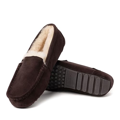 Image of Fireside By Dearfoams Women's Mel Shearling Moccasin