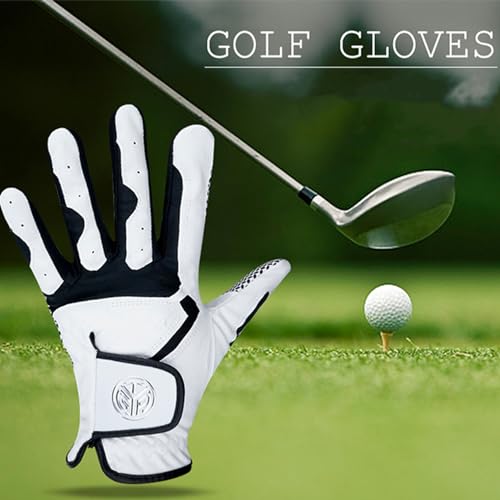 Gant de golf anti-glisse en microfibre pour éviter les ampoules taille 25
