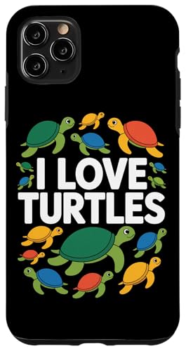 I Love Turtles Jt C̐ M X}zP[X iPhone 11 Pro Max p