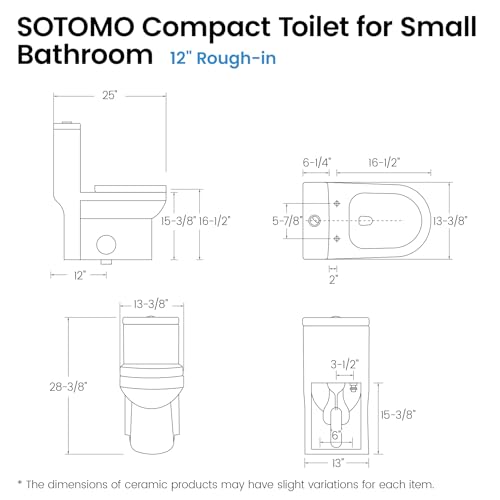 Sotomo MY-2133 Compact One Piece Toilet thumb #4