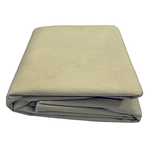 Image of 60 inch Wide Dyed Cotton Duck Canvas Fabric Cloth, 10 oz, Beige Color