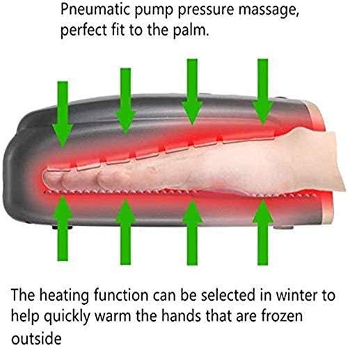 Dr. Pen Cordless Hand Massager Electric Acupressure Hand Palm Massager Machine with Air Pressure and Heat Compression for Fingers Numbness Pain Relief and Blood Circulation (Multicolor) Dr. Pen Cordless Hand Massager Electric Acupressure Hand Palm Massager Machine with Air Pressure and Heat Compression for Fingers Numbness Pain Relief and Blood Circulation (Multicolor)