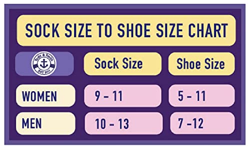 Yacht & Smith Women's Non Slip No-Skid Socks With Grips, 97% Cotton, For Hospital, Yoga, Pilates, Barre, Grippy Ankle Sock #TOP5