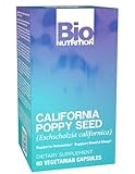 Bio Nutrition California Poppy Vegi-Caps, 60 Count