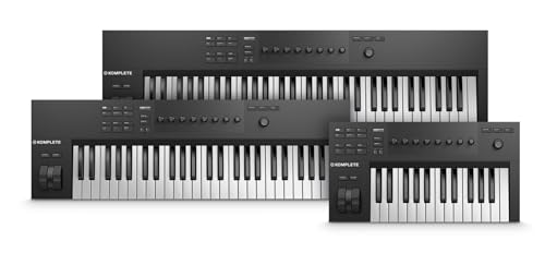Image of Native Instruments Komplete Kontrol A49 Controller Keyboard - Black