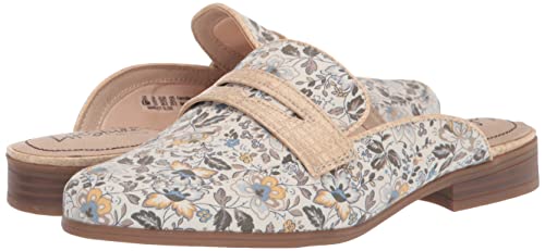Lifestride Women's Margot Slide Mule, Green Multi Floral, 9 #TOP6