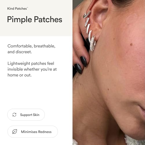 Kind Patches Pimple Patches - Hydrocolloid Pimple Patches for Face - Acne Dots for Day and Night Protection - Waterproof and Breathable - 36 Count - Image 6