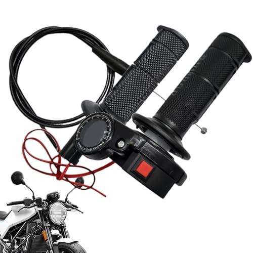 Agarre de mano de montaje de control, acelerador de pulgar del acelerador, agarre de mano para motocicleta, acelerador de pulgar del acelerador, sensor de freno de dedo, repuesto para velocidad de