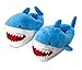 Schwein Tiger Hausschuhe Lustige Tier hausschuhe Damen Winter Heim Hausschuhe Hausschuhe Herren Plüsch warme Hausschuhe komfortabel Cartoon Erwachsene Baumwoll schuhe (35/43, Blue, numeric_35)