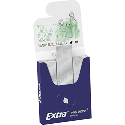Image of EXTRA Gum Winterfresh Sugar Free Chewing Gum Bulk Pack, 15 Stick (Pack of 120)