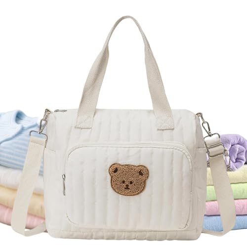 Bolsa de hombro portátil de 14 pulgadas con múltiples bolsillos y tela duradera