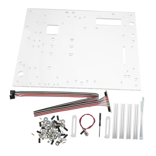 1set Gabinete de Computadora Abierto Soporte Versátil Transparente para Placas Madre, Base Robusta para Estabilidad y Exhibición de Componentes para Entusiastas miniatura 1